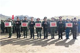 Diễn tập tác chiến trong khu vực phòng thủ Ban Chỉ huy Bộ đội Biên phòng tỉnh Cao Bằng thành công tốt đẹp